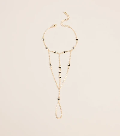 Linked Up Stone Hand Chain