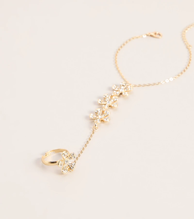 Handpicked Sparkle Hand Chain