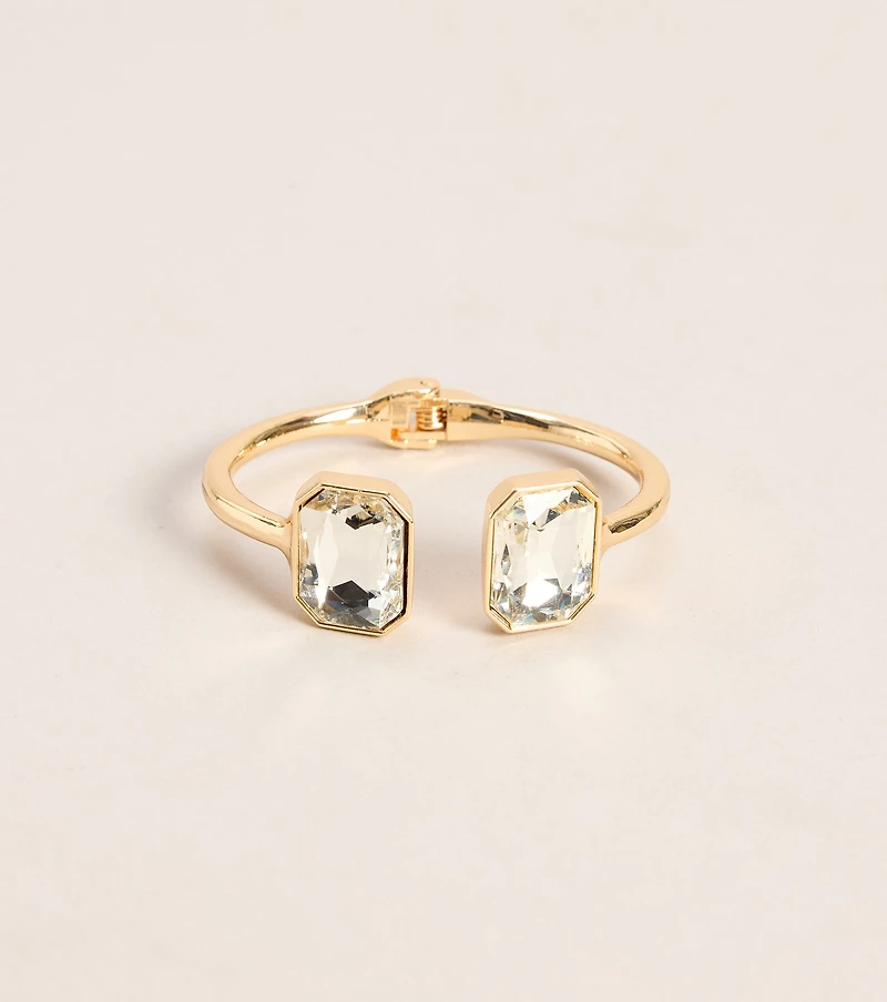 RSVP Ready Rhinestone Statement Cuff