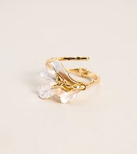 Artsy Edge Flower Statement Cuff