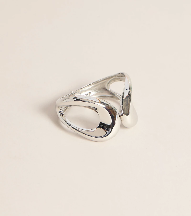 Sculpted Moment Open Cuff Bracelet