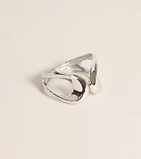 Sculpted Moment Open Cuff Bracelet