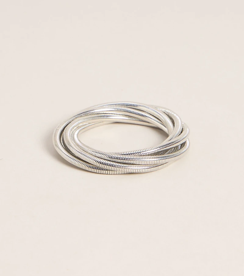 Stack It Up Coil Bracelet