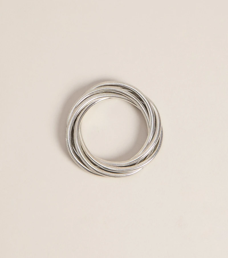 Stack It Up Coil Bracelet