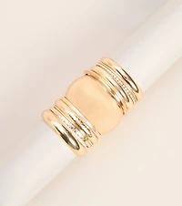 Polished Stack Bangle Bracelet Ten-Pack
