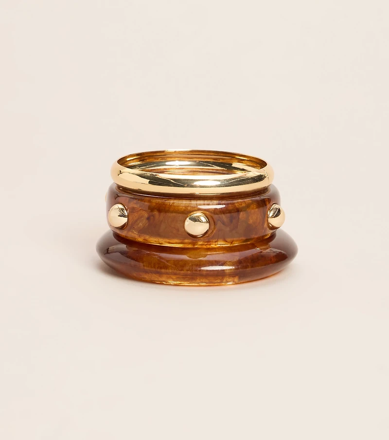 Stacked Intentions Bangle Bracelet Set