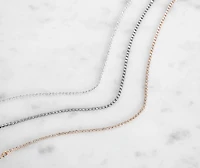 Head To Toe Rhinestone Anklet 3 Pack