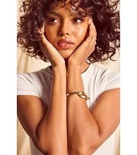 Cuff Season Cross Bangle Bracelet