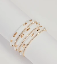 Glam Mood Beaded Multi-Bracelet Pack