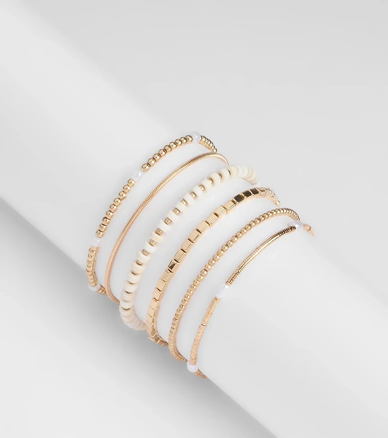 Trendy Deets Beaded Bracelet Set