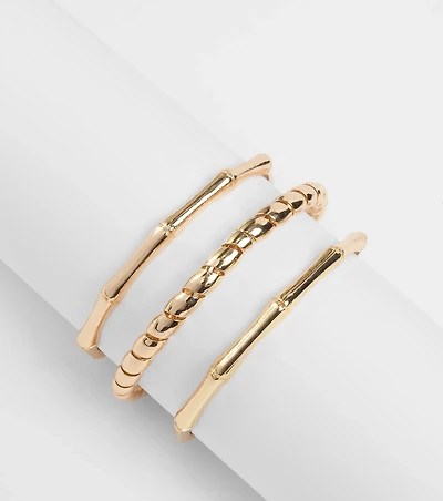 Three's A Crowd Bangle Bracelet Set