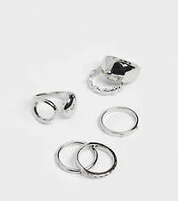 She's Bold Five Pack Ring Set