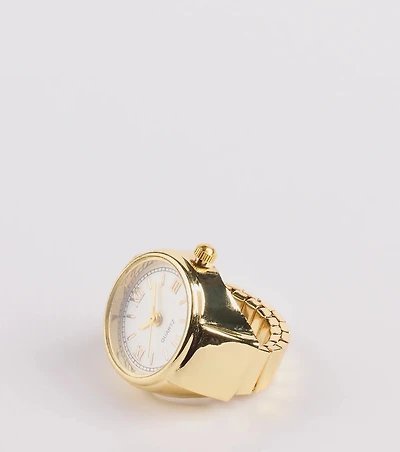 Time’s Up Watch Ring