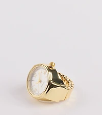 Time’s Up Watch Ring