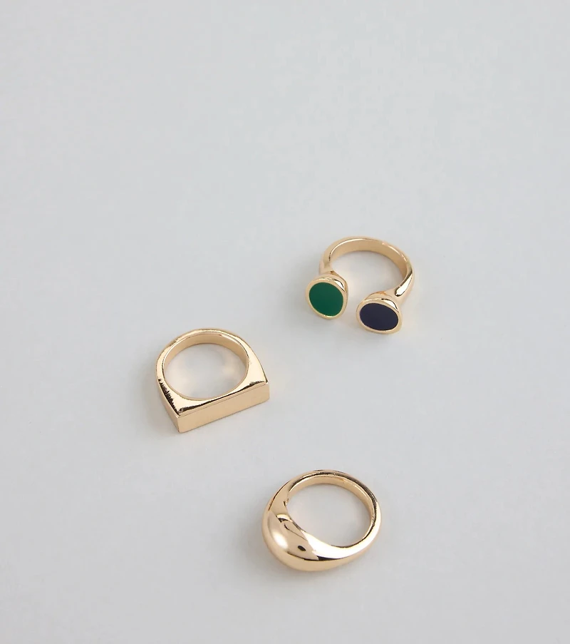 Ring Leader Energy Mixed Metal Set