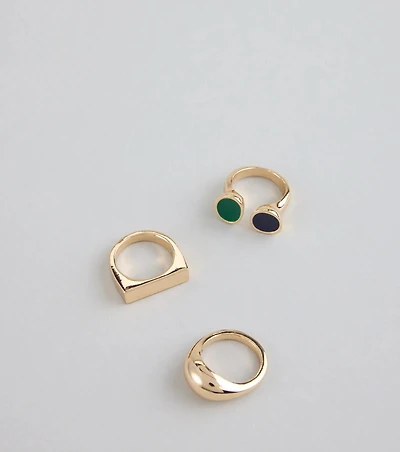 Ring Leader Energy Mixed Metal Set