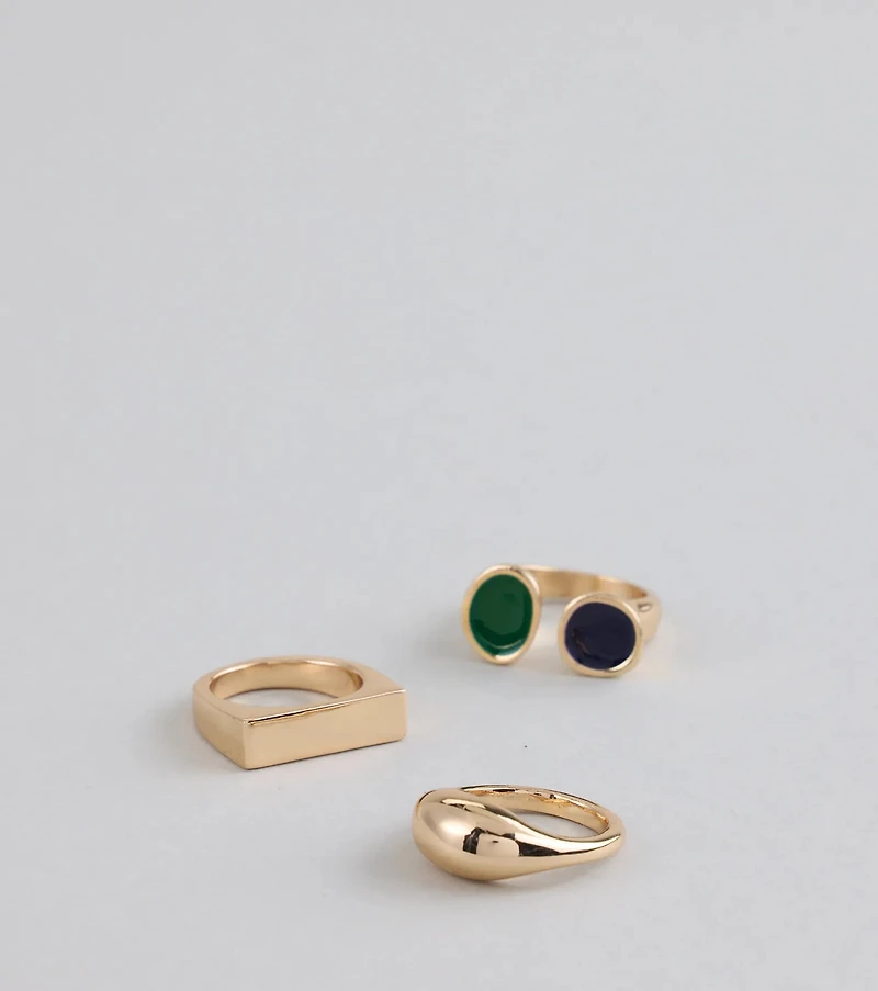 Ring Leader Energy Mixed Metal Set