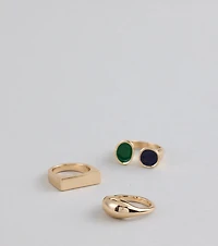 Ring Leader Energy Mixed Metal Set