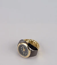 Midnight Hour Watch Ring