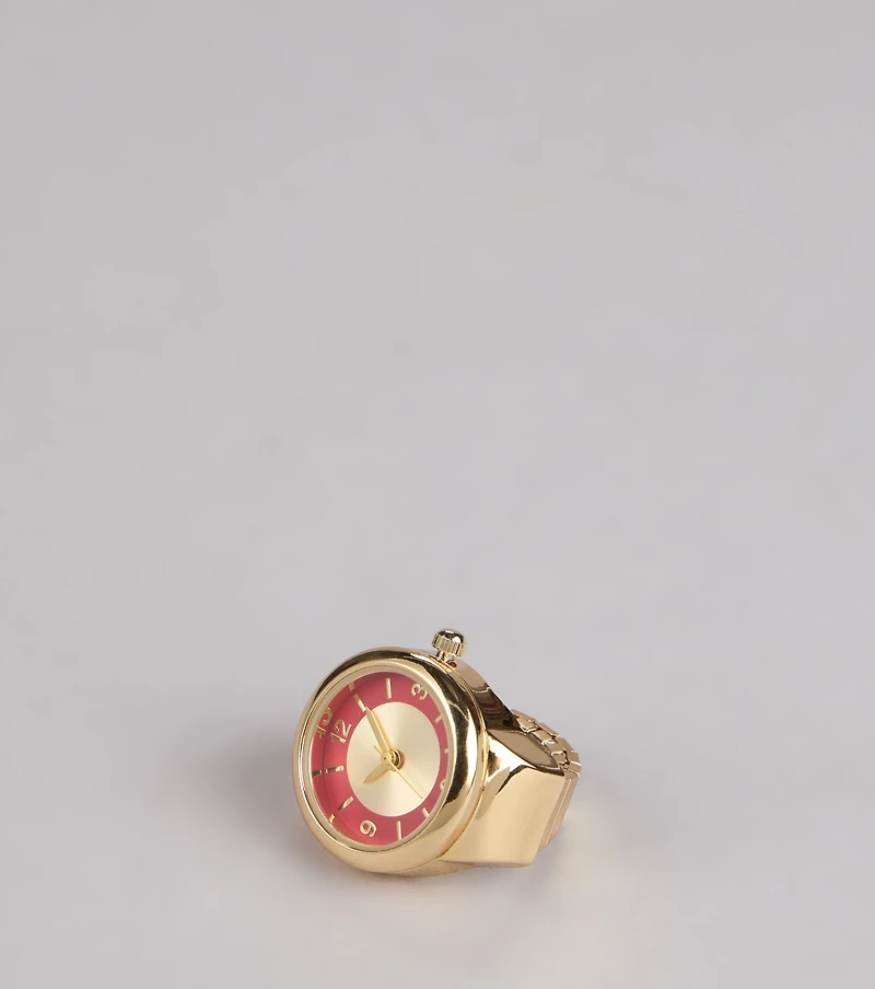 On Your Time Watch Ring