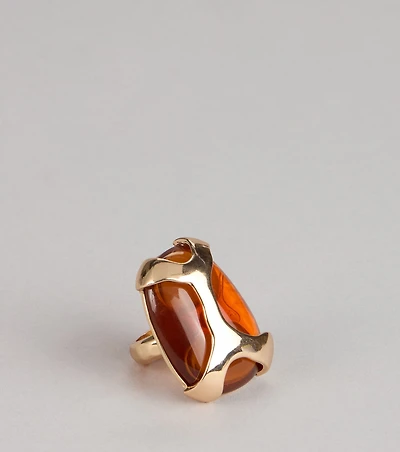 Major Mood Statement Gem Ring