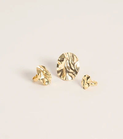 Art After Dark Ring Set