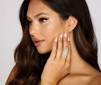 She's A Star Rhinestone Ring