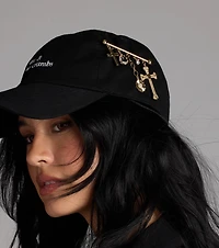 Glorious Perfection Cross Rhinestone Charm Brooch