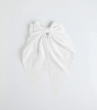 Glitzy Chic Large Rhinestone Bow
