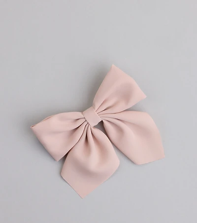 Simplicity Is Chic Hair Bow Clip
