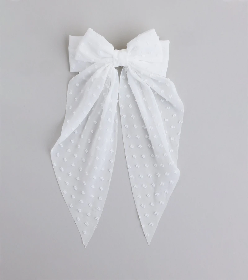 Love the Air Sheer Hair Bow Clip