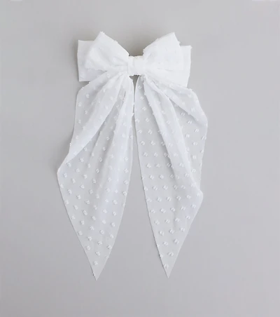 Love the Air Sheer Hair Bow Clip