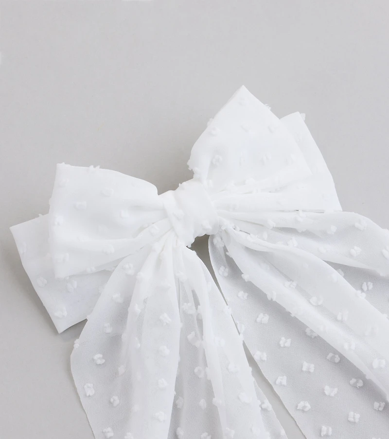 Love the Air Sheer Hair Bow Clip