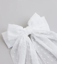 Love the Air Sheer Hair Bow Clip