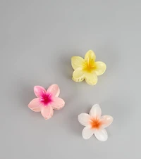 Sweet Bloom Flower Hair Clip Set