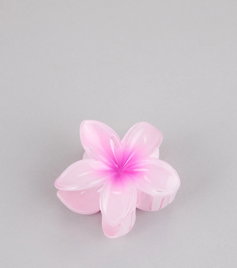 Tropical Blooms Flower Hair Claw Clip