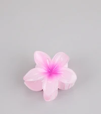 Tropical Blooms Flower Hair Claw Clip