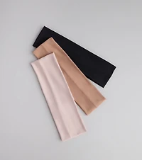All Day Sleek Three-Pack Headbands
