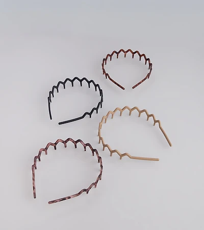 Hair Check Four-Pack Headband Set