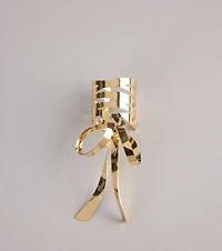 Golden Hour Knot Hair Pin