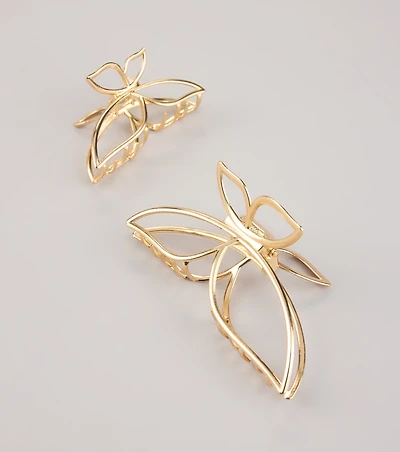 Winged Grace Butterfly Two Pack Hair Clips