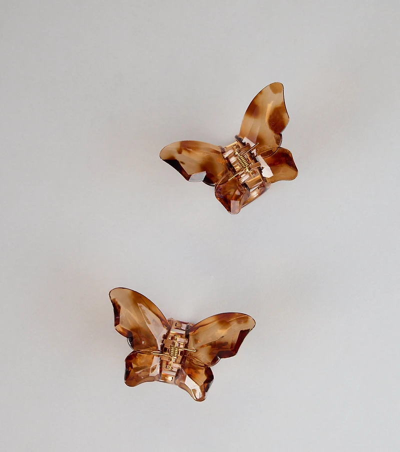 Butterfly Mood Hair Clips