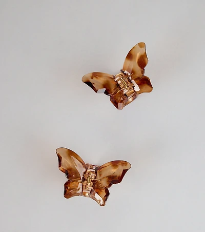Butterfly Mood Hair Clips