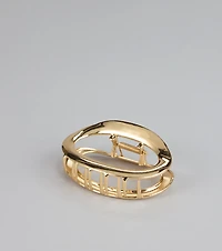 Chic Circle Grip Claw Hair Clip