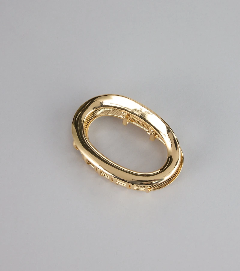 Chic Circle Grip Claw Hair Clip