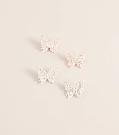 Flutter By Butterfly Hair Clip Set