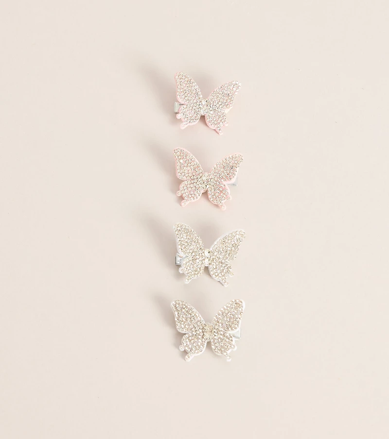 Flutter By Butterfly Hair Clip Set