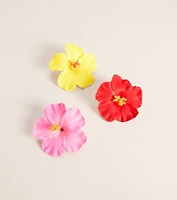 Aloha For Now Flower Hair Pin Set