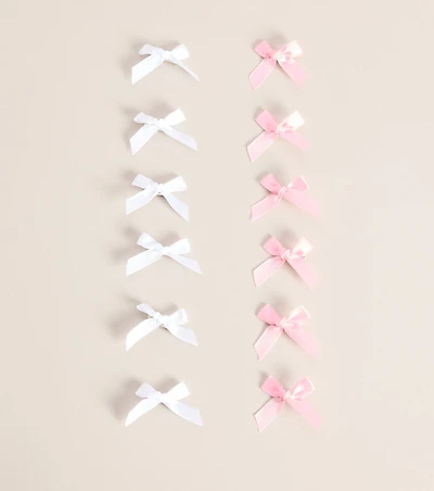 Bow Mood Mini Hair Clip Set
