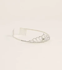 Crowned In Shine Rhinestone Tiara
